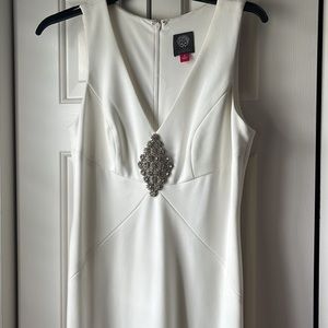 White Evening Gown/Cocktail/Formal Dress